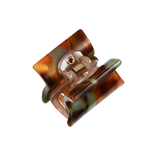 პატარა კვადრატული თმის კლანჭი, ნეფრიტი