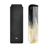 ტყავის ჩასადები თმის ჯაგრისისთვის, შავი