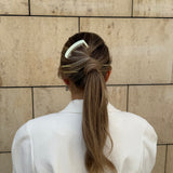 Jewelry comb, rhodium-plated