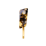 Rectangular hair clip, topaz