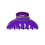 Classic hair claw, violet