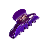 Classic hair claw, violet