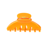 Classic hair claw, egg yolk