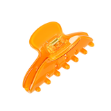 Classic hair claw, egg yolk