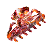 Bow style hair claw, tramonto