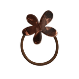 Flower scrunchie, milk chocolate