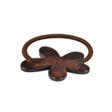 Flower scrunchie, milk chocolate