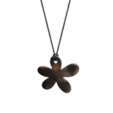 Flower pendant, graphite