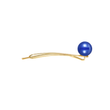 Clip with a ceramic ball, blue
