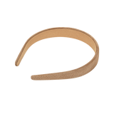 Suede headband С06, cappuccino, 2cm