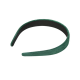 Suede headband С06, green, 2cm