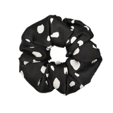 Scrunchie, black leopard