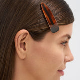 Classic hair clip, turtoise