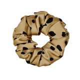Scrunchie, golden leopard