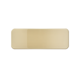 Rectangular hair clip, beige